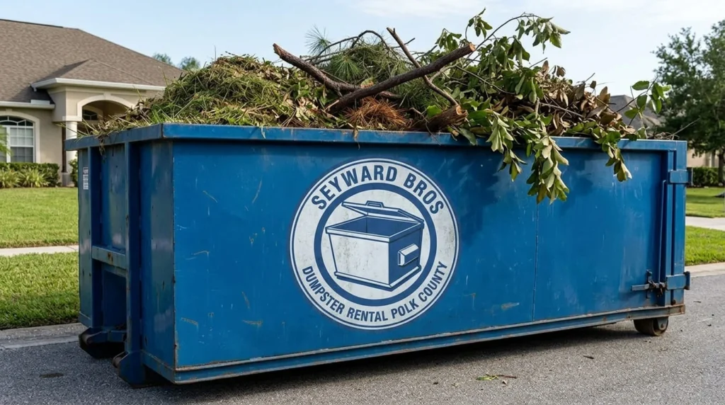 Yard Waste Dumpster Rental Polk County-img